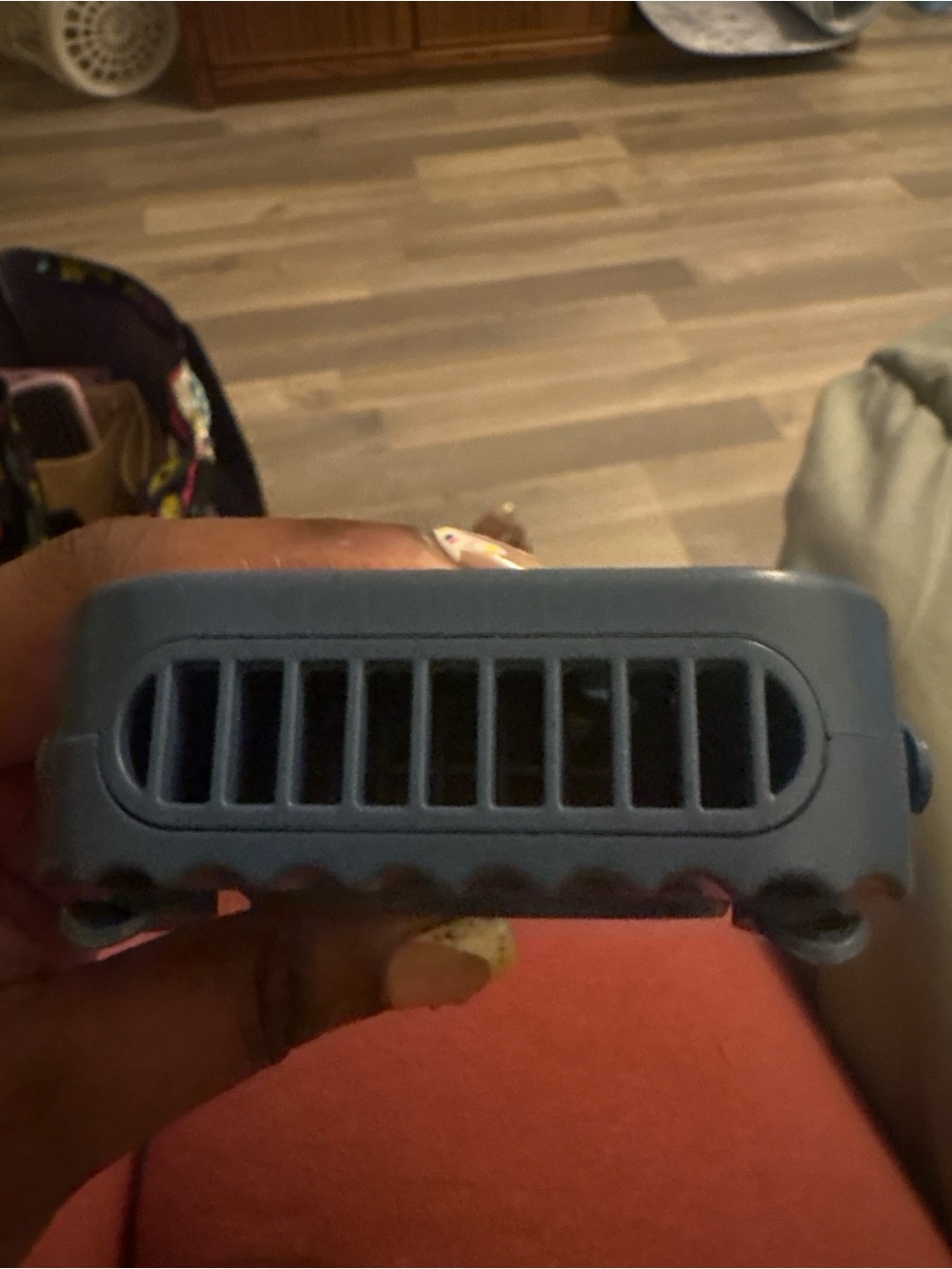 Portable Mini Fan - Blue - Picture 3 of 4